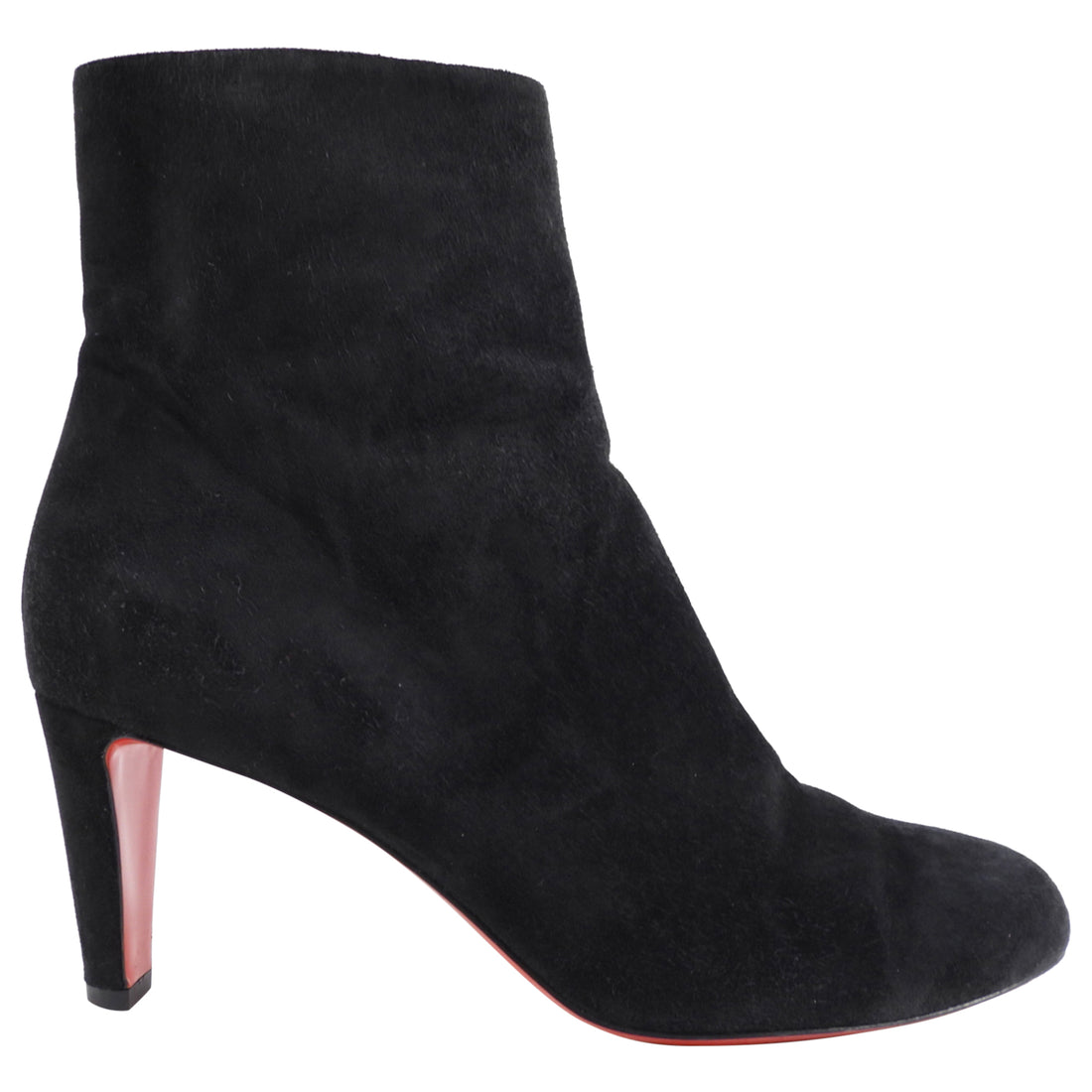 Christian Louboutin Black Suede Ankle Boot - 40