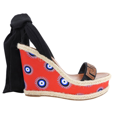 Christian Louboutin Athina a des Cycledes Wedge Espadrilles - 38