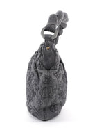 Louis Vuitton Grey Monogram Quilted Lambskin Olympe Numbus Hobo Bag PM