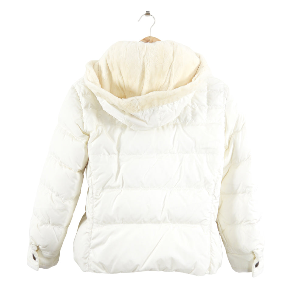 Louis Vuitton Ivory Down Filled Puffer Jacket - S