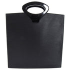 Louis Vuitton Black Epi Leather Ombre Small Square Tote Bag