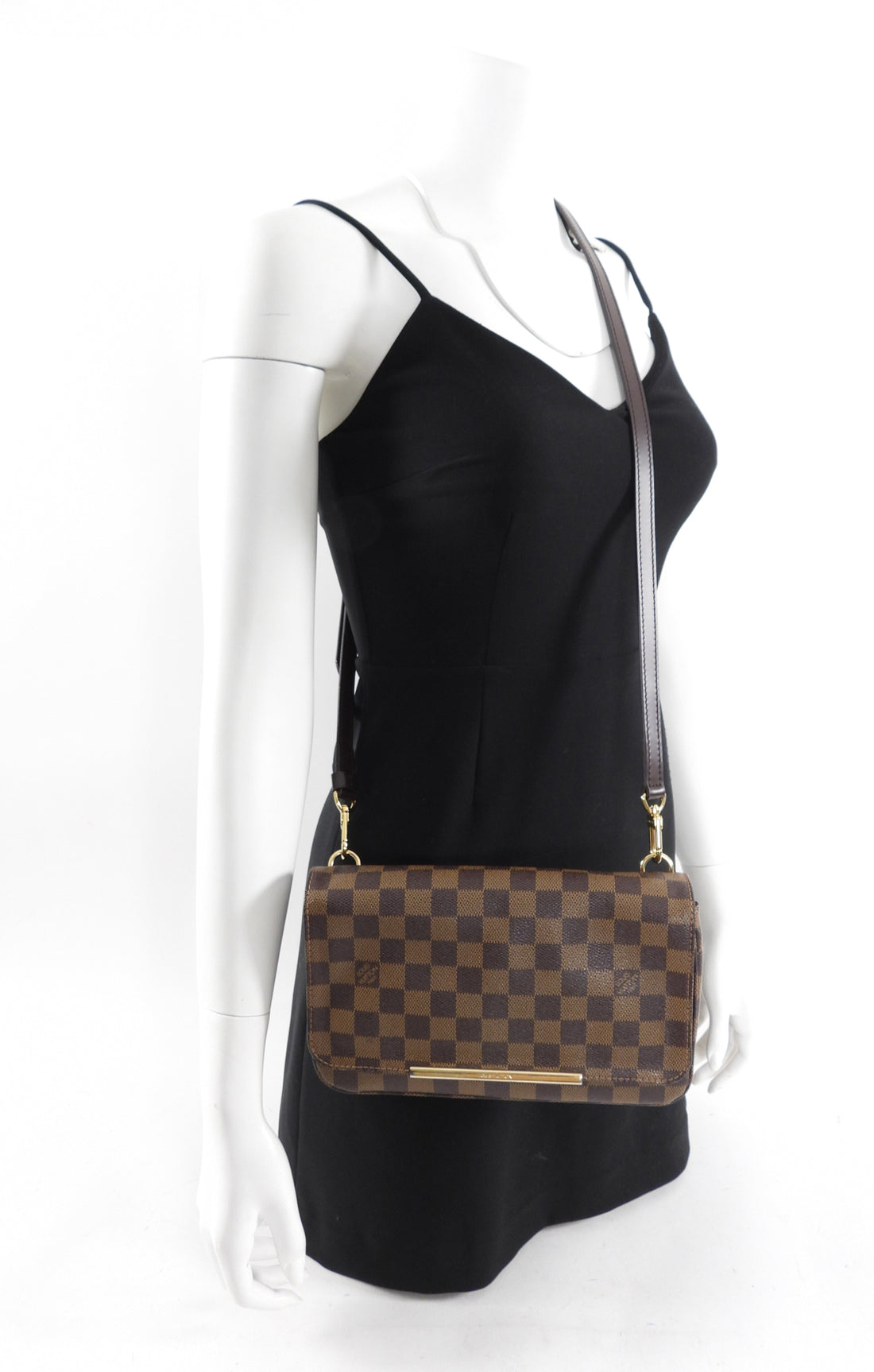 Louis Vuitton Damier Ebene Hoxton PM Crossbody Bag