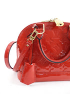 Louis Vuitton Alma BB Vernis Red Mini Bag