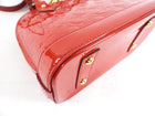 Louis Vuitton Alma BB Vernis Red Mini Bag