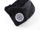 Louis Vuitton Damier Black and Grey Knit Beenie Hat