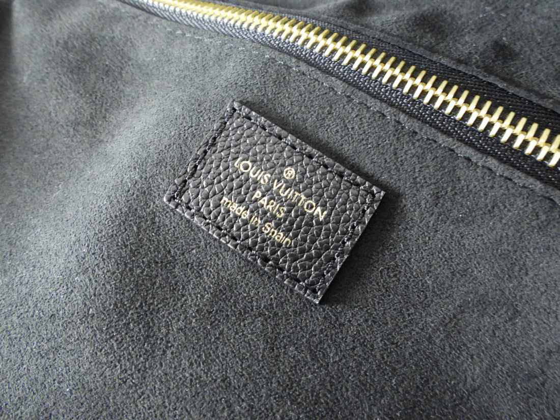 Louis Vuitton Empreinte Spring In The City Neverfull MM Black White Pink