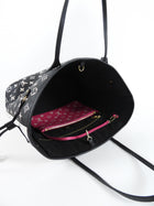 Louis Vuitton Empreinte Spring In The City Neverfull MM Black White Pink