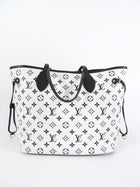 Louis Vuitton Empreinte Spring In The City Neverfull MM Black White Pink