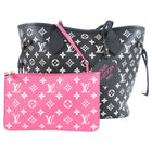 Louis Vuitton Empreinte Spring In The City Neverfull MM Black White Pink