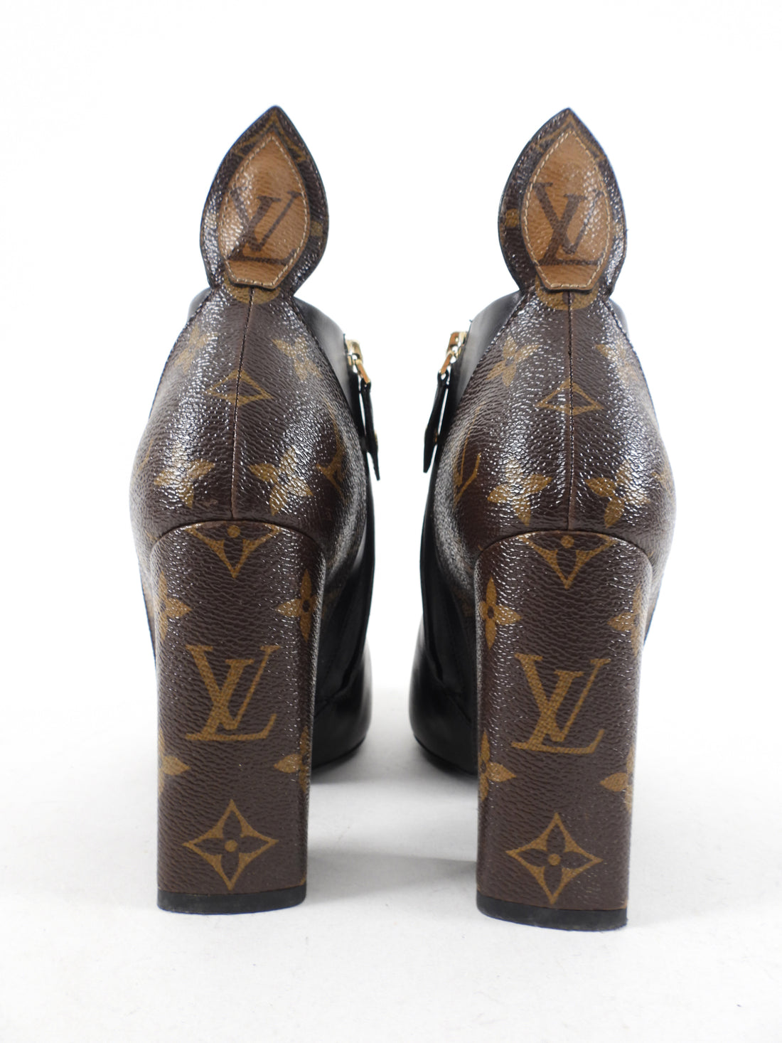 Louis Vuitton - Authenticated Heel - Patent Leather Brown for Women, Very Good Condition