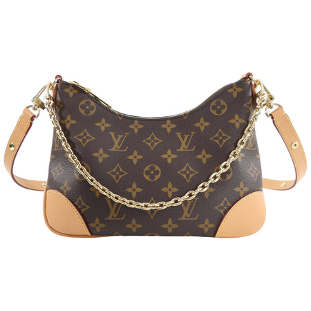 Louis Vuitton Monogram Canvas Boulogne Two Way Chain Bag