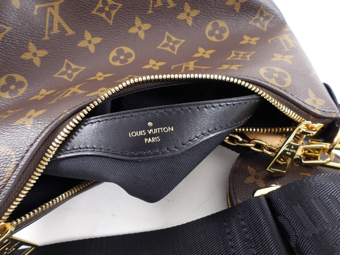 Louis Vuitton Monogram Boulogne Two Way Bag with Bandouliere Coin Strap