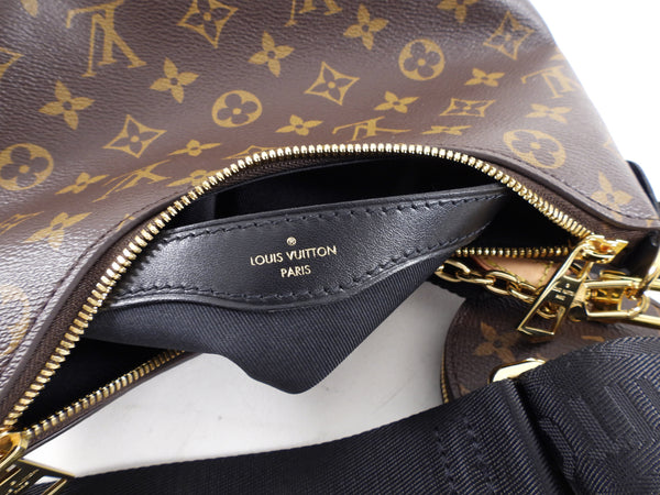 Louis Vuitton Monogram Boulogne Two Way Bag with Bandouliere Coin Stra ...