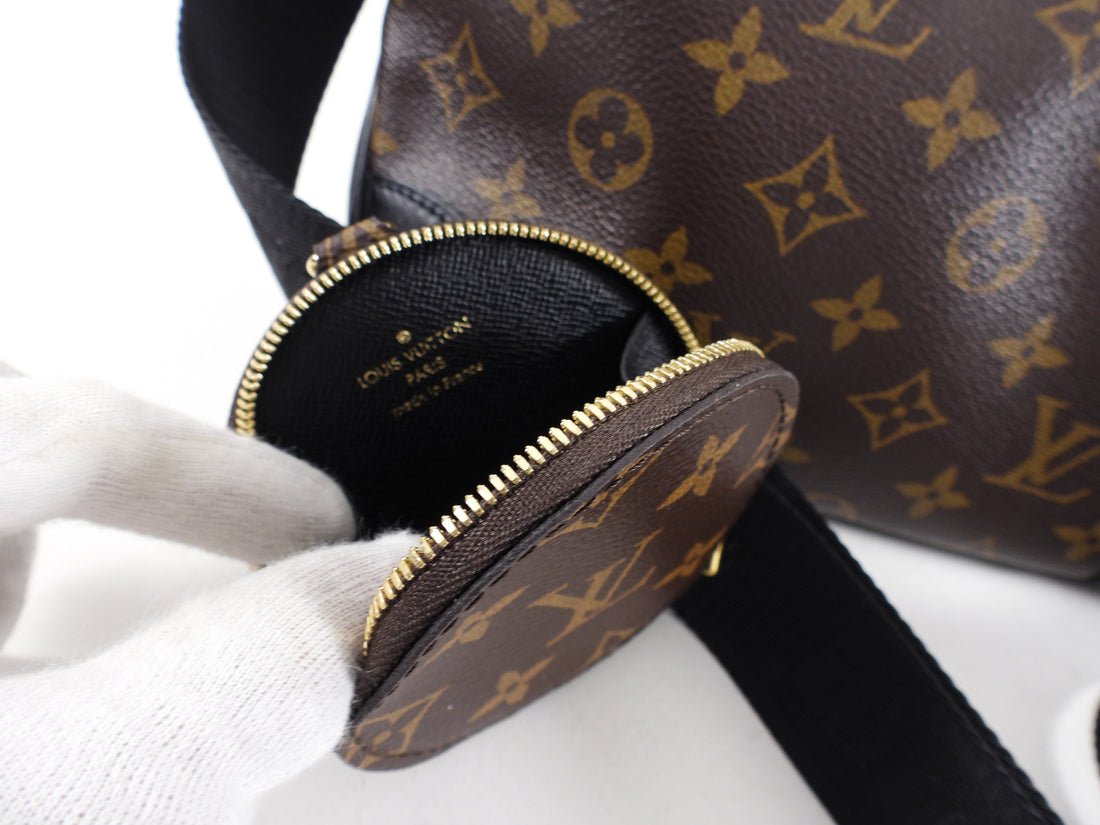 Louis Vuitton Monogram Boulogne Two Way Bag with Bandouliere Coin Strap