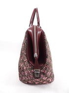 Louis Vuitton AW 20212 Limited Edition Burgundy Sequin Bag