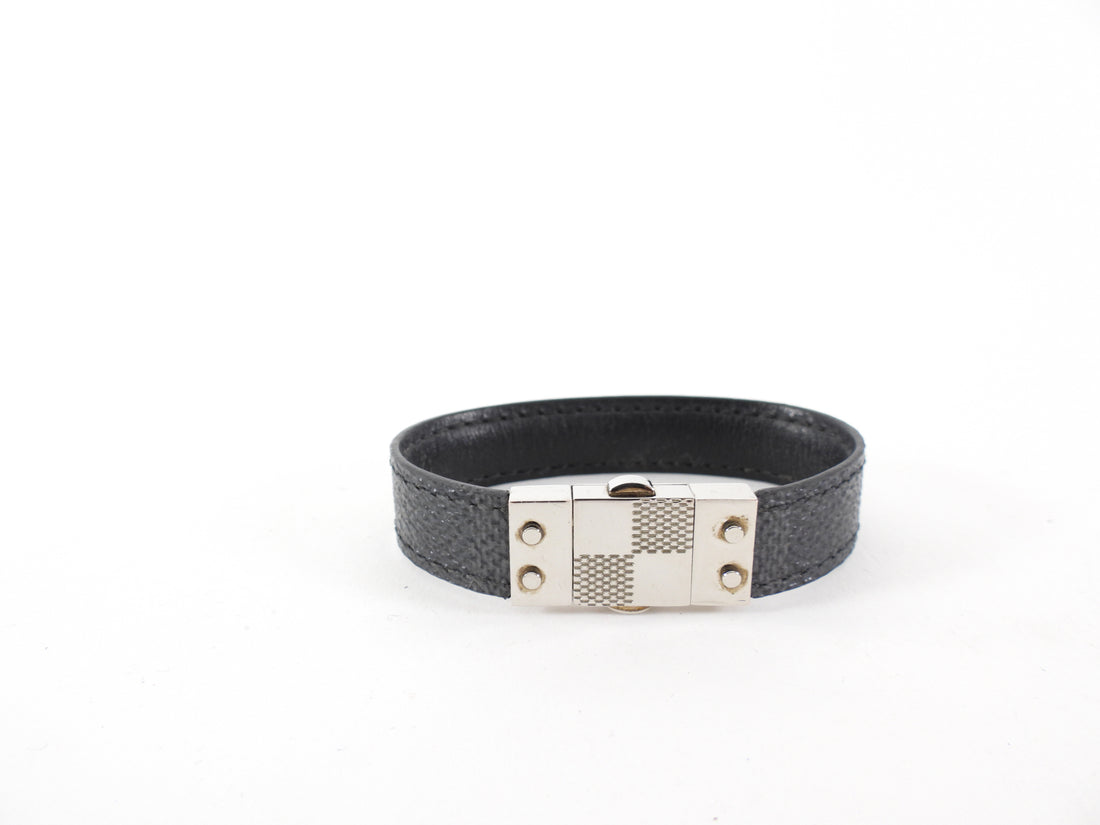 Louis Vuitton Damier Graphite Check It Bracelet