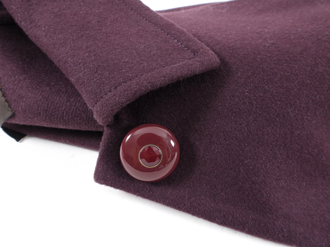 Wool cape Louis Vuitton Grey size 40 FR in Wool - 36797989