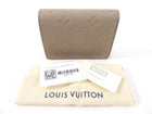 Louis Vuitton Taupe Empreinte Leather Compact Portefeuille Clea Wallet