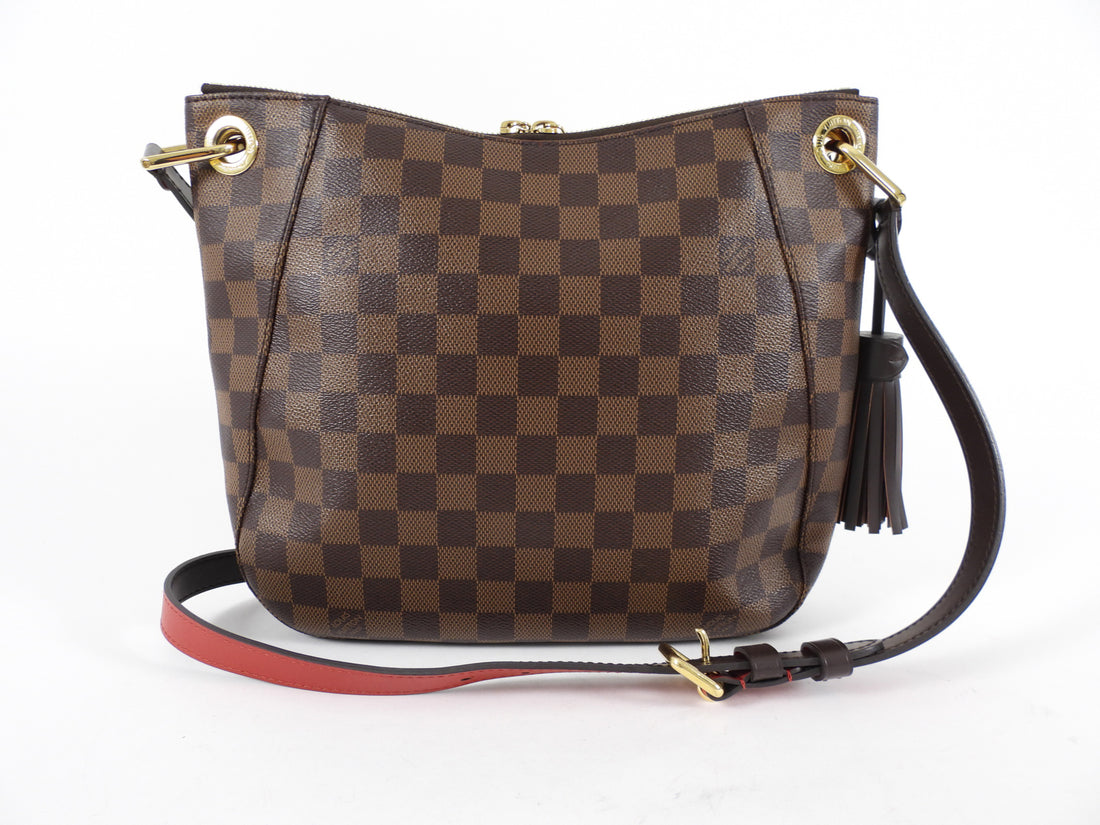 Louis Vuitton Damier Ebene Coated Canvas Southbank Crossbody Messenger Bag