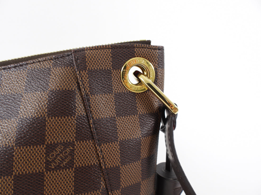 Louis Vuitton Damier Ebene Coated Canvas Southbank Crossbody Messenger Bag