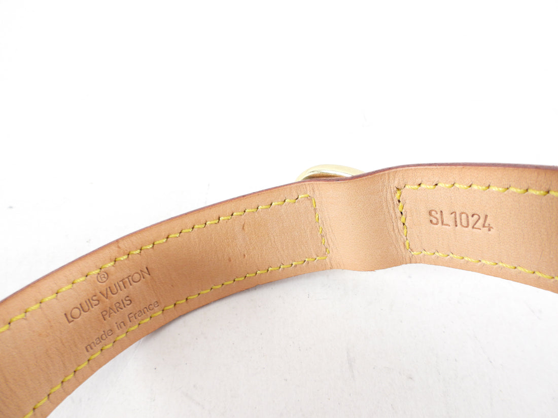 Louis Vuitton Mongram new Canvas Dog Collar - Main Image