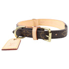 Louis Vuitton Mongram Canvas Dog Collar