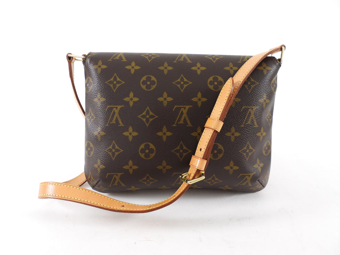 Louis Vuitton Monogram Musette Tango Shoulder Flap Bag