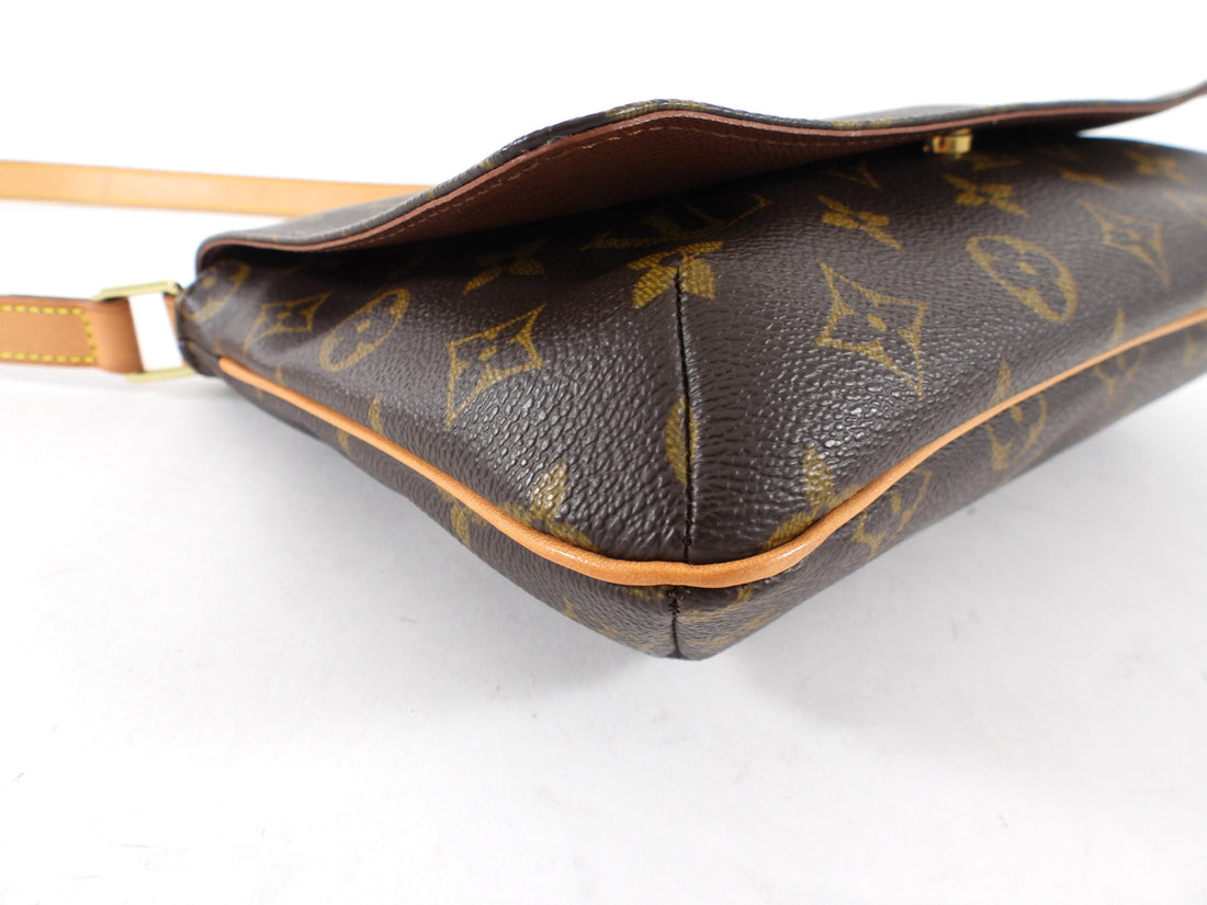 Louis Vuitton Monogram Musette Tango Shoulder Flap Bag
