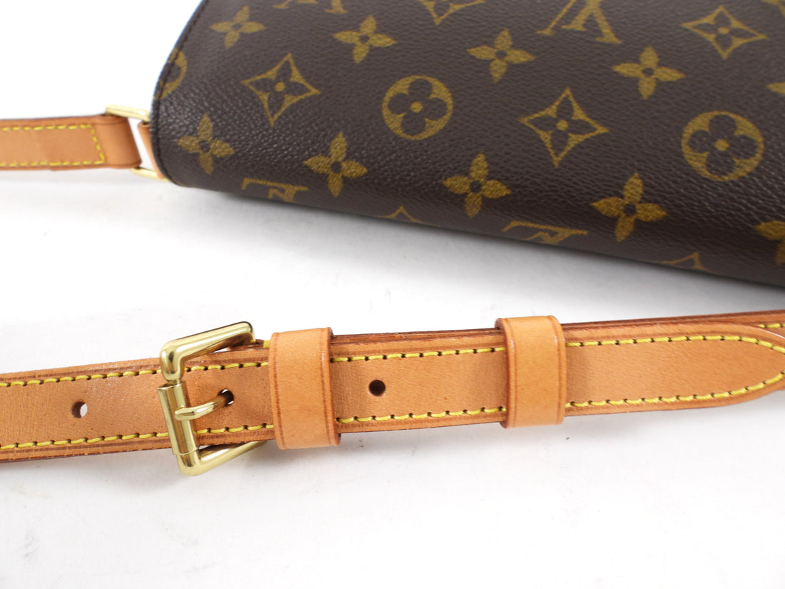 Louis Vuitton Monogram Musette Tango Shoulder Flap Bag