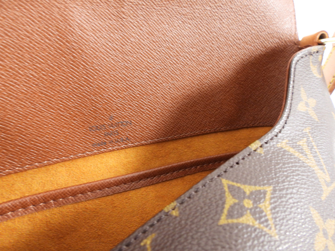 Louis Vuitton Monogram Musette Tango Shoulder Flap Bag