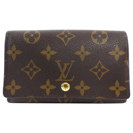 Louis Vuitton Monogram Porte-Monnaie Tresor Compact Wallet