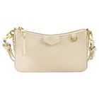 Louis Vuitton Ivory Empreinte Leather Easy Pouch Chain Pochette Bag