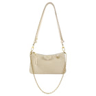 Louis Vuitton Ivory Empreinte Leather Easy Pouch Chain Pochette Bag