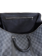 Louis Vuitton Keepall 55 Bandouliere Damier Graphite Travel Duffle Bag