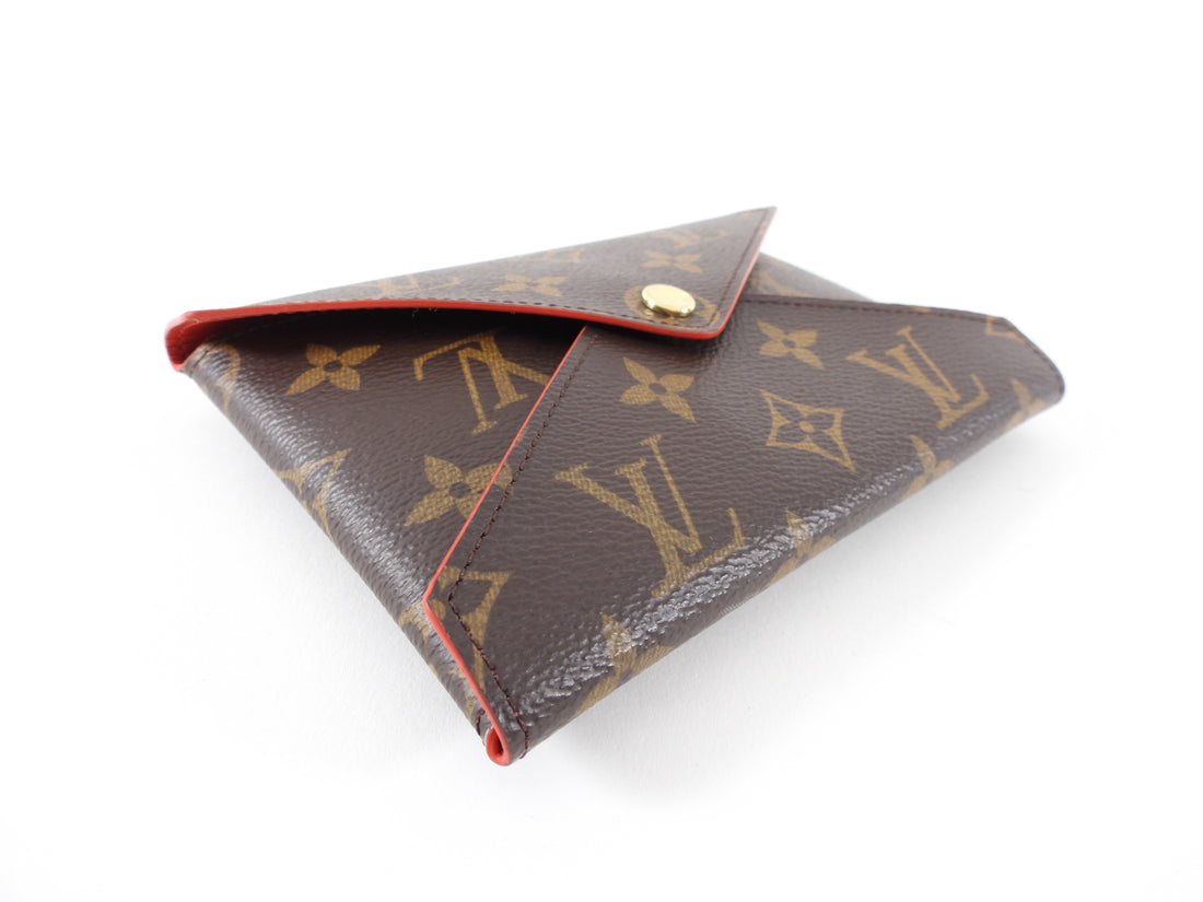 Louis Vuitton Monogram Canvas and Red Medium Kirigami Pouch