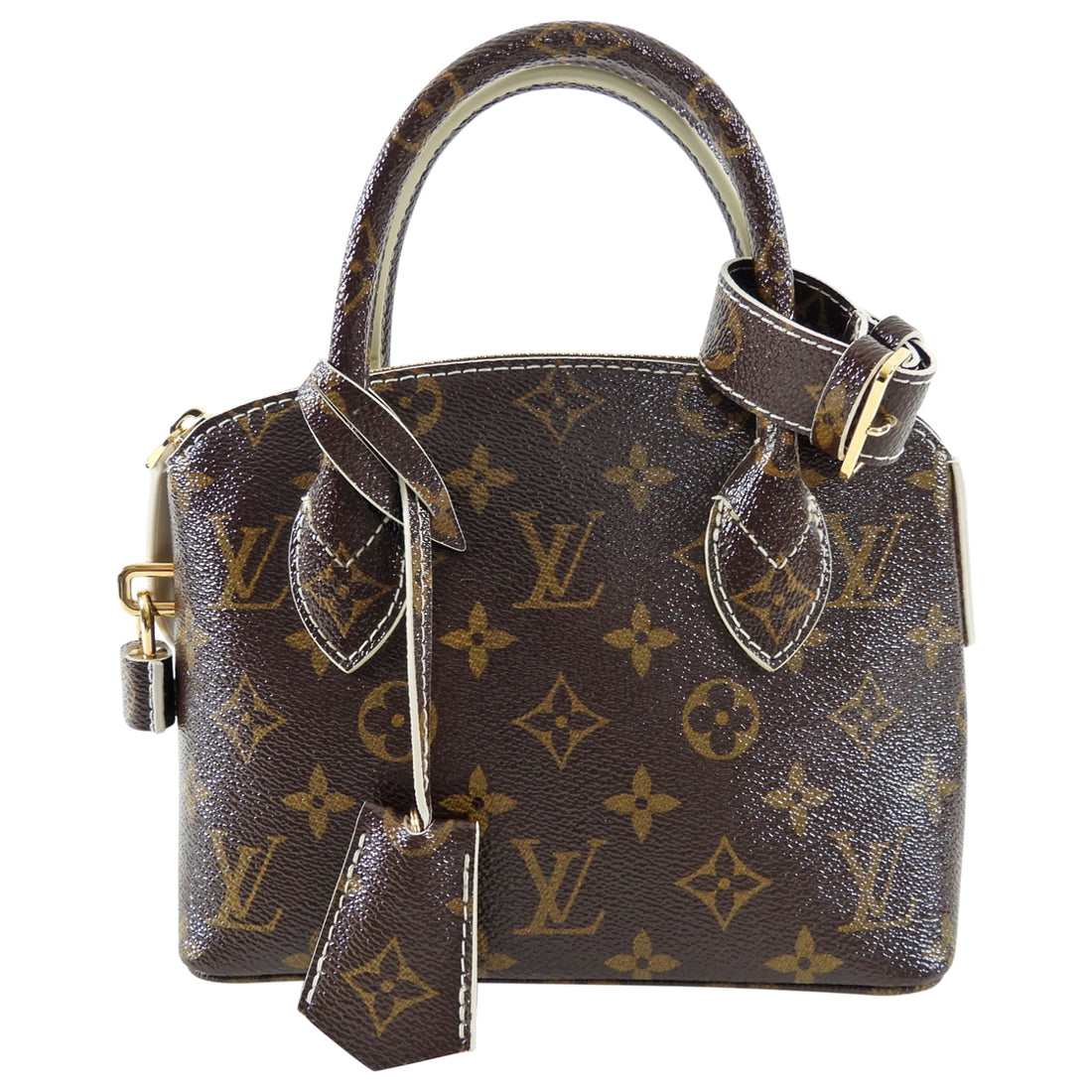 Louis Vuitton 2011 Limited Edition Lockit Fetish Monogram BB Bag