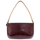 Louis Vuitton Monogram Mat Fowler Bordeaux Pochette Bag