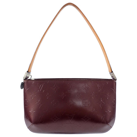 Louis Vuitton Monogram Mat Fowler Bordeaux Pochette Bag