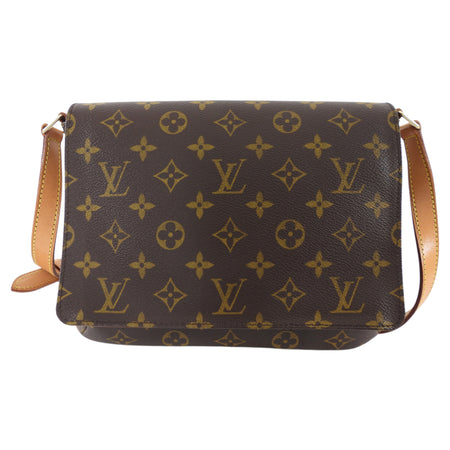 Louis Vuitton Monogram Musette Tango Shoulder Flap Bag