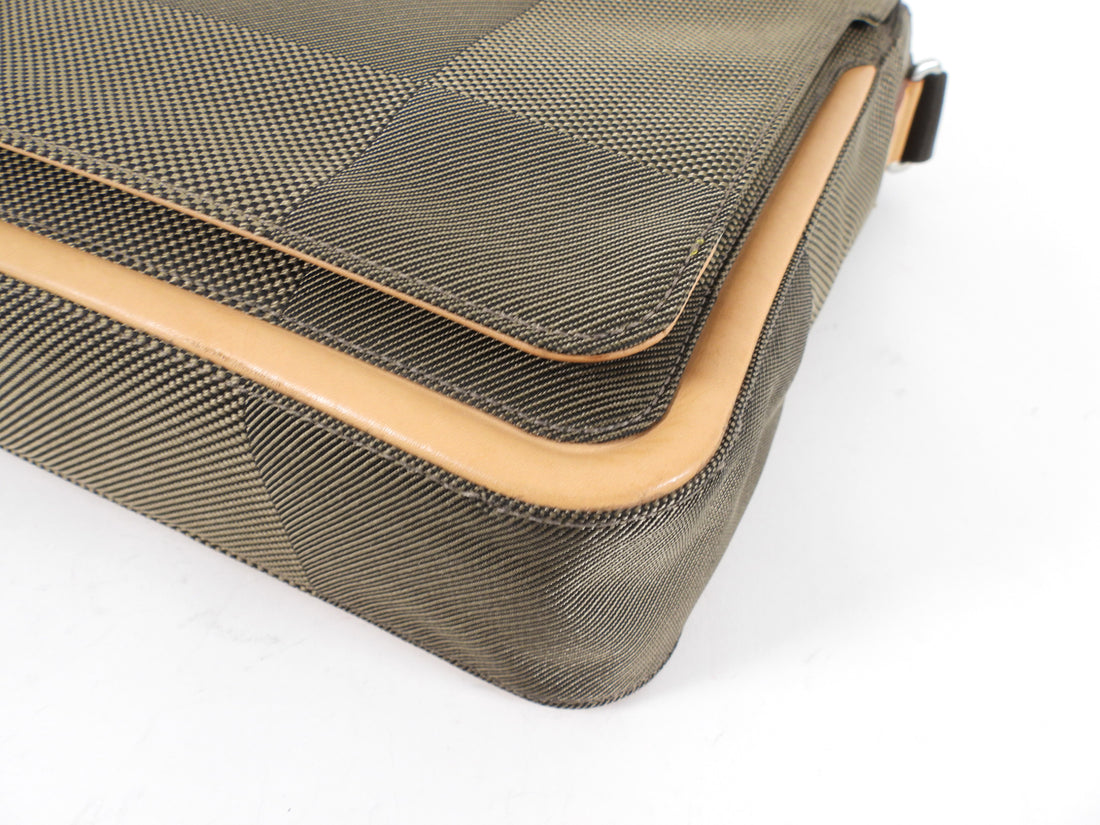 Louis Vuitton Terre Damier Geant Canvas Messenger Bag