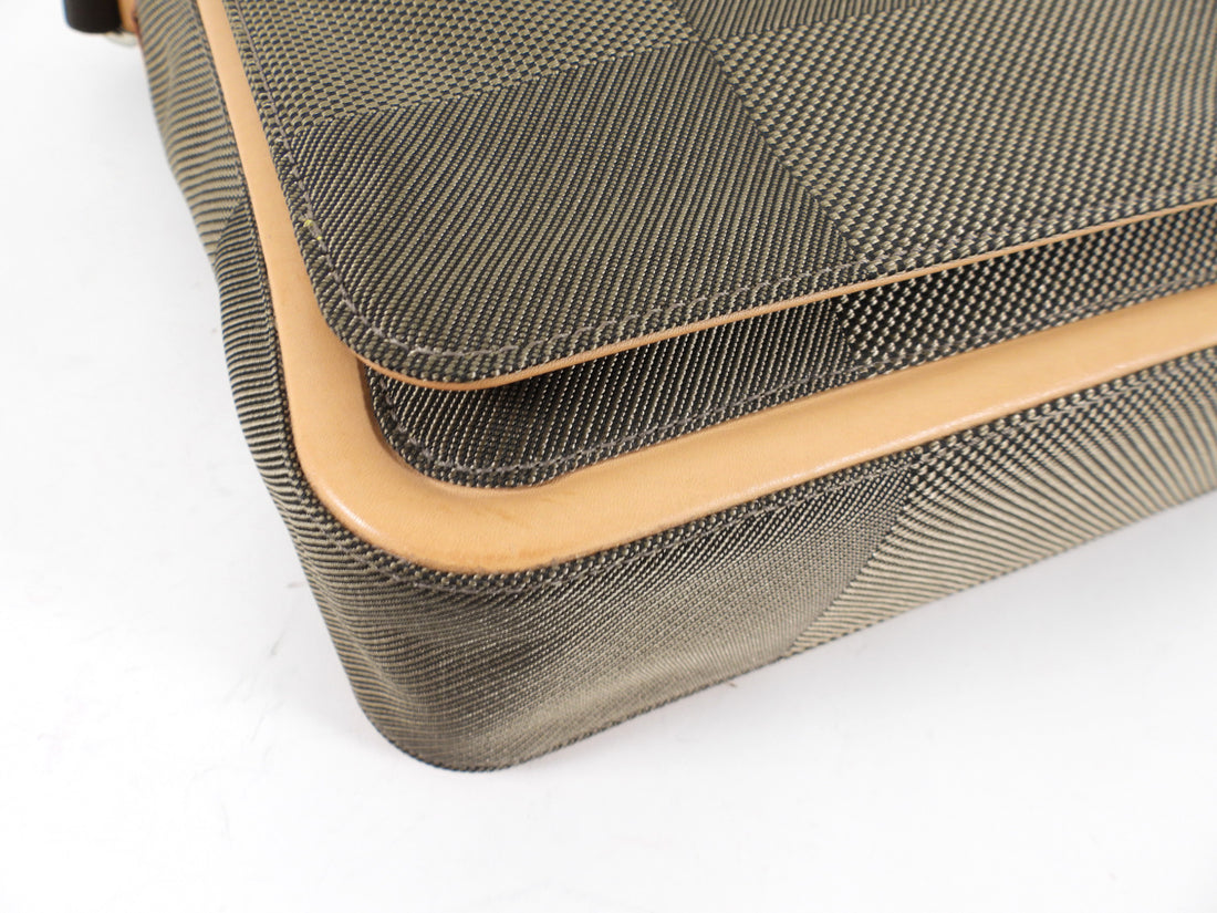 Louis Vuitton Terre Damier Geant Canvas Messenger Bag