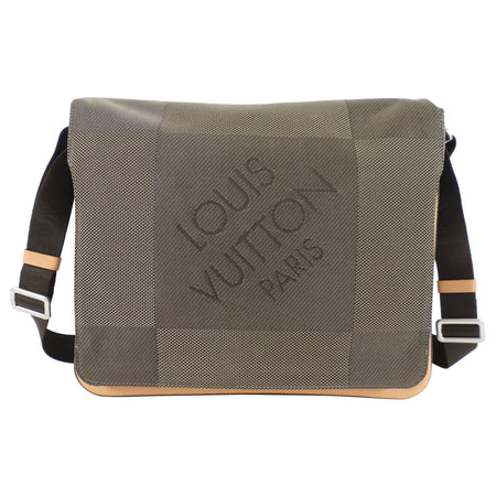 Louis Vuitton Terre Damier Geant Canvas Messenger Bag