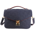 Louis Vuitton Pochette Metis Empreinte Navy Red Crossbody Bag