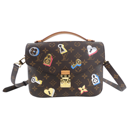 Louis Vuitton Limited Edition Pochette Metis Love Lock