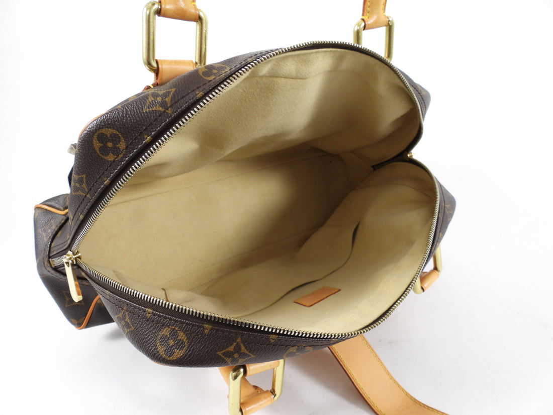 Louis Vuitton Manhattan GM Monogram Coated Canvas Handbag