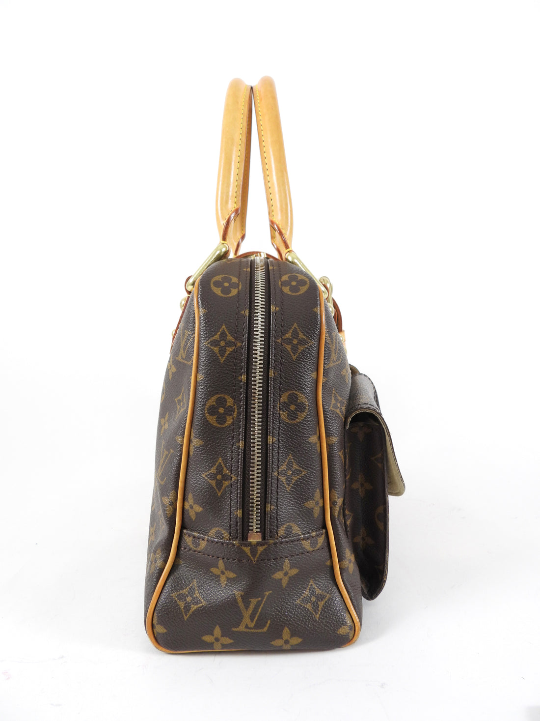 Louis Vuitton Manhattan GM Monogram Coated Canvas Handbag