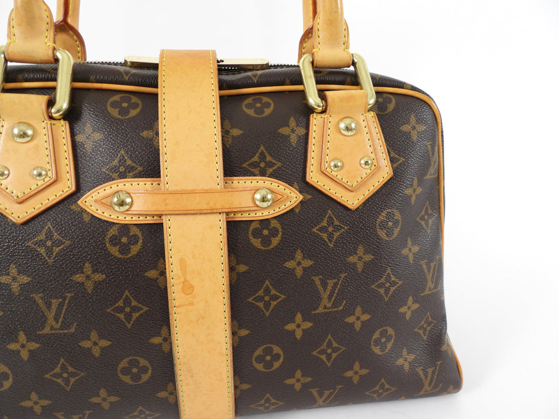 Louis Vuitton Manhattan GM Monogram Coated Canvas Handbag