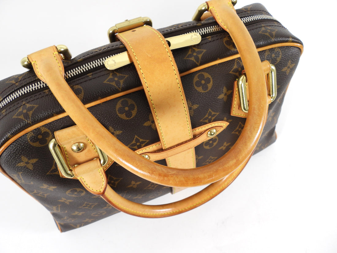 Louis Vuitton Manhattan GM Monogram Coated Canvas Handbag