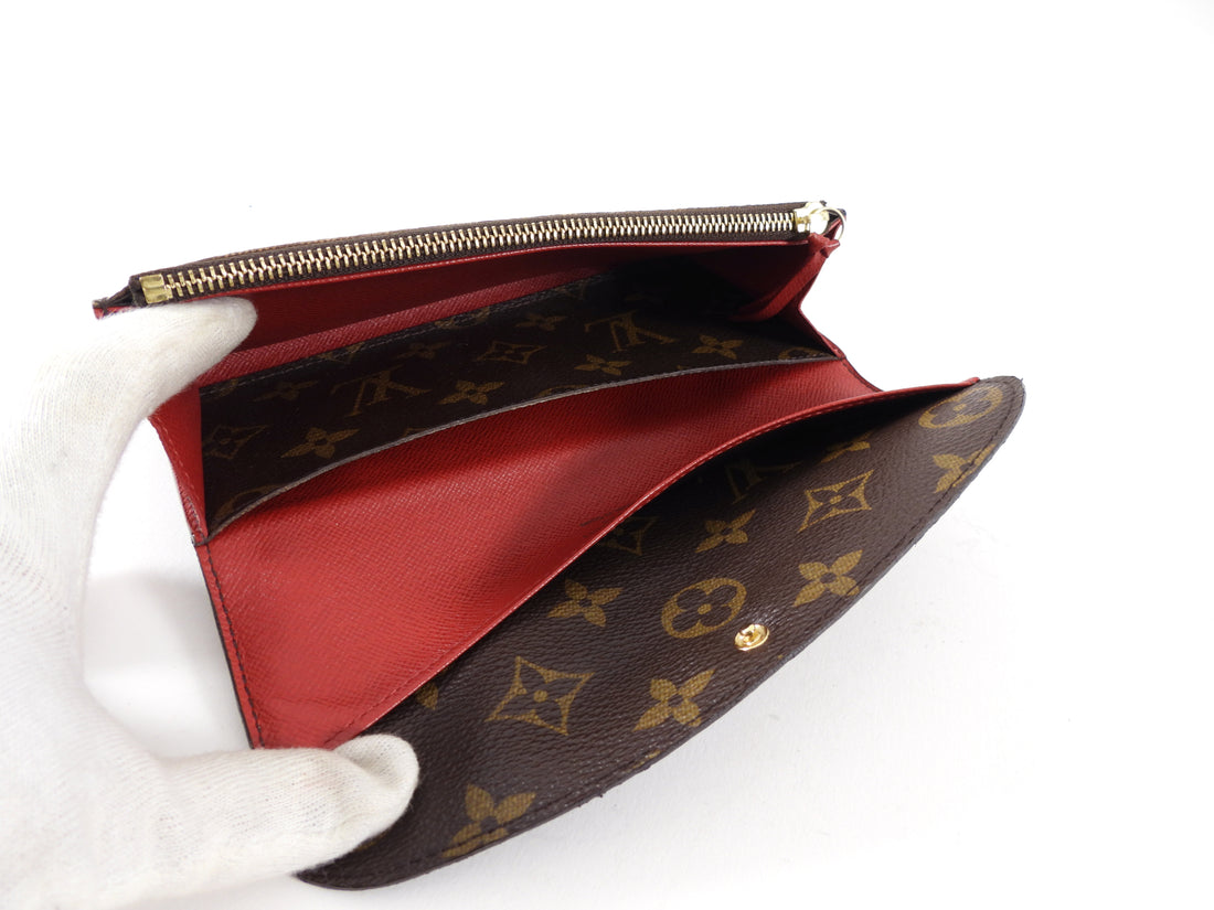 Louis Vuitton Monogram Canvas Emilie Wallet