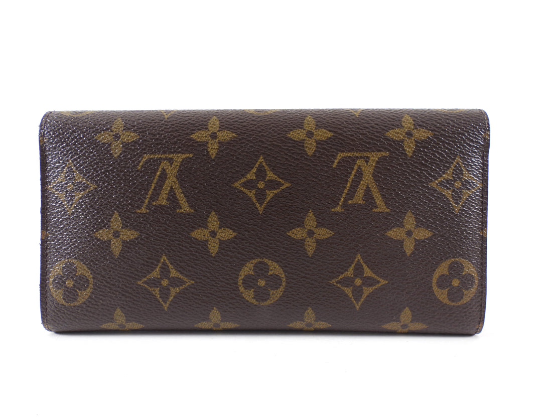 Louis Vuitton Monogram Canvas Emilie Wallet